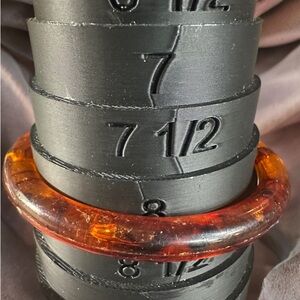 Amber Bangle Bracelet